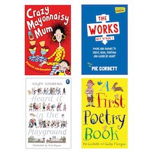 Pie Corbett's Poetry Spine: Year 2 (4 Book Set)