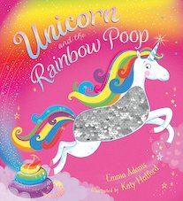Unicorn and the Rainbow Poop Sequin Edition