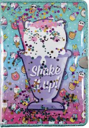 Shake It Up! Confetti Kitten Journal