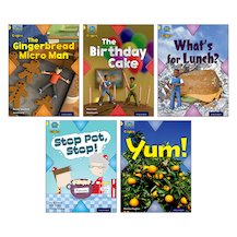 Project X: Level 3 Food 5 Book Set (Book Band Yellow)