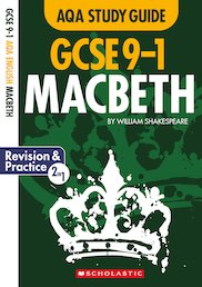 GCSE Grades 9-1 Study Guides: Macbeth AQA English Literature (10 Copies)