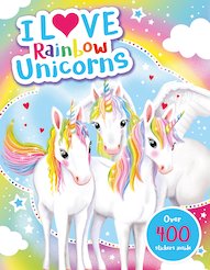 I Love Rainbow Unicorns! Activity Book