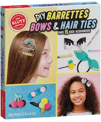 DIY Barrettes, Bows and Hair Ties