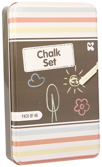 Chalk Tin Set