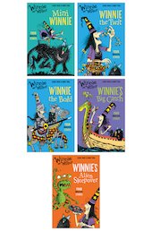 Winnie and Wilbur Pack x 5