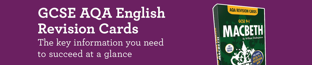 gcse revision cards banner desk