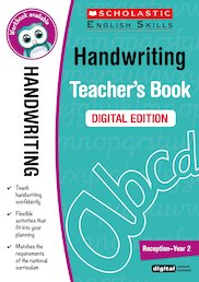Handwriting, Reception to Year 2 (Digital Download Edition)