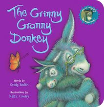 The Grinny Granny Donkey (Board Book)