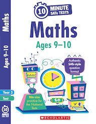 10-Minute SATs Tests: Maths - Ages 9-10 (6 Copies)