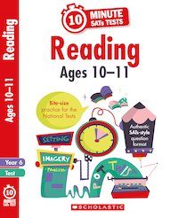 10-Minute SATs Tests: Reading - Ages 10-11 (30 Copies)