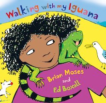 Walking with my Iguana (6 Copies)