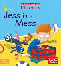 Phonics Book Bag Readers: Jess in a Mess (Set 2) 6 copies