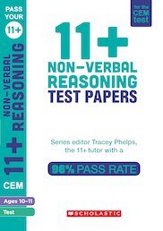 Pass Your 11+: Non-Verbal Reasoning Tests Ages 10-11 6 Book Set