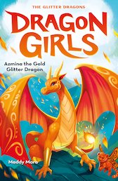 Azmina the Gold Glitter Dragon
