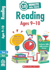10-Minute SATs Tests: Reading - Ages 9-10 (30 Copies)