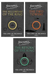 The Lord of the Rings Trilogy 3 Book Set