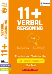 Pass Your 11+: 11+ Verbal Reasoning Practice and Test for the GL Assessment Ages 10-11 x 6