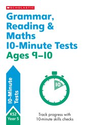 10-Minute SATS Tests: Grammar, Reading and Maths Ages 9-10 (30 Copies)