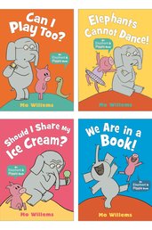 Elephant & Piggie 4 Book Set
