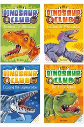 The Dinosaur Club Time Travel Adventures 4 Book Set