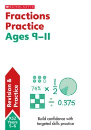 Fractions Practice: Ages 10-11 (30 Copies)