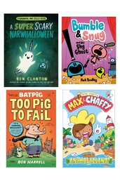 Graphic Novel Prize 2024 Shortlist: Younger Readers 4 Book Set