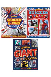 Marvel Spider-Man Activity 3 Book Set