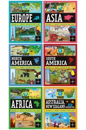 Continents Uncovered 6 Book Set