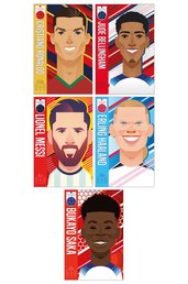 Football Legends 5 Book Set
