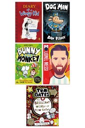 Get Boys Reading Age 7-10 (5 Book Set)