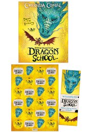 How To Train Your Dragon School With Bookmark and Sticker Pack