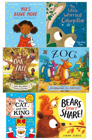 Scholastic Global Reading Spine: Age 5-6 Book Set (6 books)