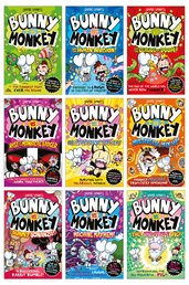 Bunny vs Monkey 9 Book Set (Books 1-9)