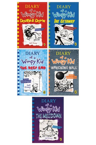 Diary of a Wimpy Kid 11-15 Pk