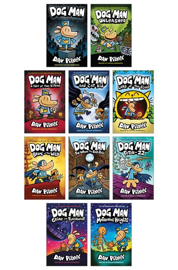 Dog Man Pack x10