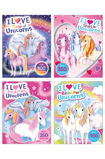 I Love! Sticker Book Pack