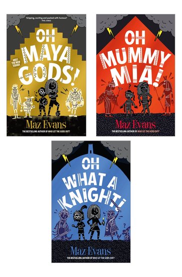 Maz Evans God Squad Trilogy