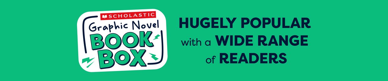 graphic novel book box web banner desk