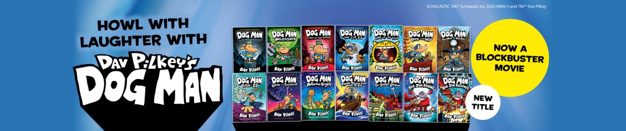 dog man shop homepage banner desk