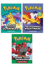 Pokemon Graphic Novel 3 Bk Set