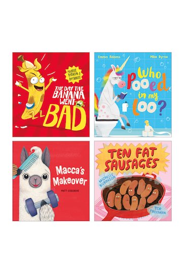 Funny Picture Books Pack X 4 Scholastic Kids Club