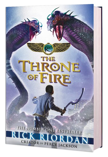 The Kane Chronicles: The Throne of Fire - Scholastic Kids' Club