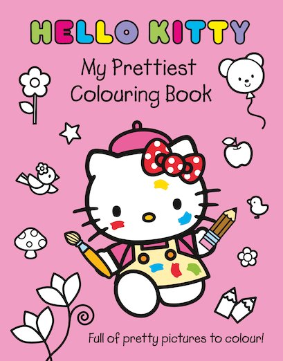 Hello Kitty My Prettiest Colouring Book Scholastic Kids Club