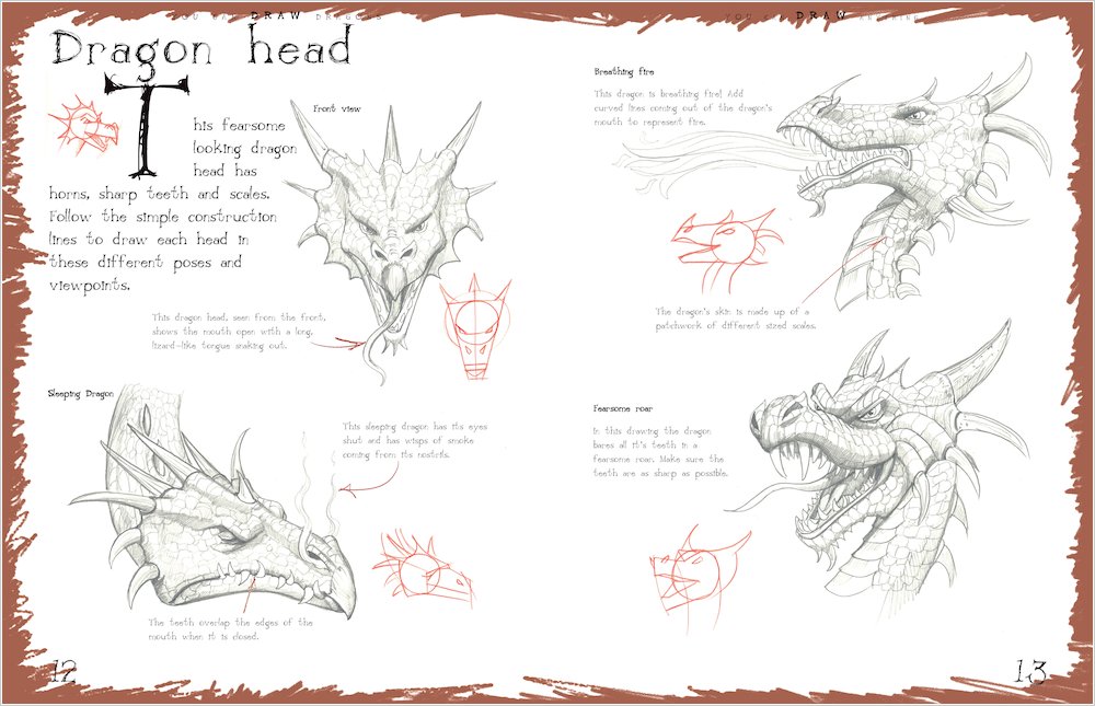 How to Draw Dragons Scholastic Kids