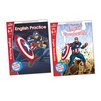 Captain America English Workbooks Ages 6-7 Pair