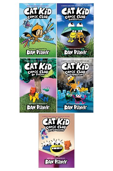 Cat Kid Pack x5 (PB) - Scholastic Kids' Club