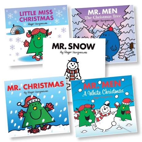 Mr Men Christmas Pack x 5 - Scholastic Kids' Club