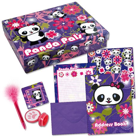 Panda Pals Stationery Box - Scholastic Kids' Club