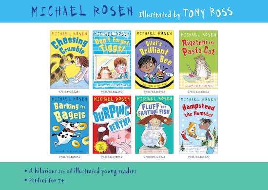 Michael Rosen and Tony Ross Young Reader x 8 Pack - Scholastic Kids' Club