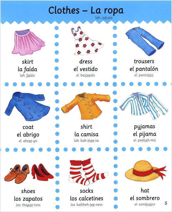 SpanishEnglish Picture Dictionary Scholastic Shop